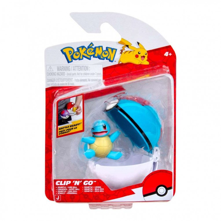 pokemon-figure-clip-n-go-squirtle-with-lure-ball-wave-22-jw095057-w22-pkw4164 Pokemon Clip 'N' Go Squirtle with Lure Ball - Image 1