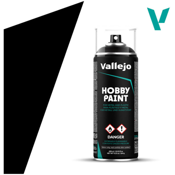 Vallejo Basic Primer – black 400ml
