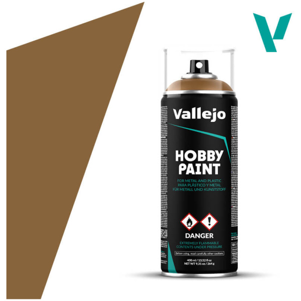 Vallejo Basic Primer – leather brown 400ml