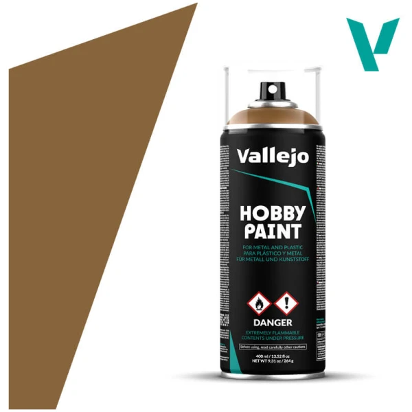 Vallejo Basic Primer – leather brown 400ml