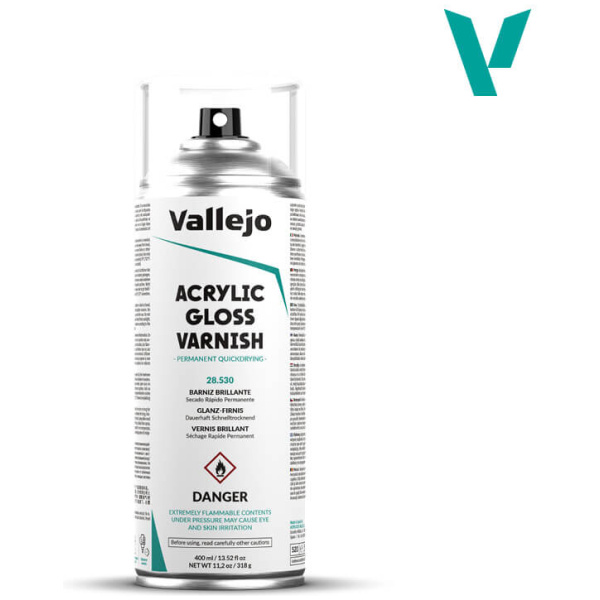 Acrylic Gloss Spray Varnish 400ml