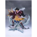 One Piece FiguartsZERO PVC Statue Monkey D. Luffy Gear 4 Leo Bazooka Reissue 18cm