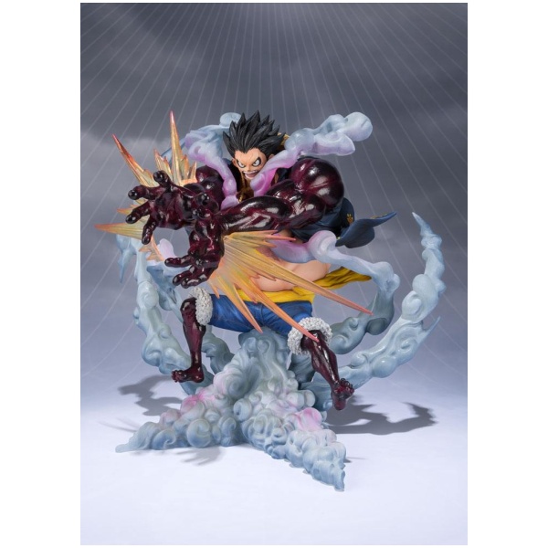 One Piece FiguartsZERO PVC Statue Monkey D. Luffy Gear 4 Leo Bazooka Reissue 18cm