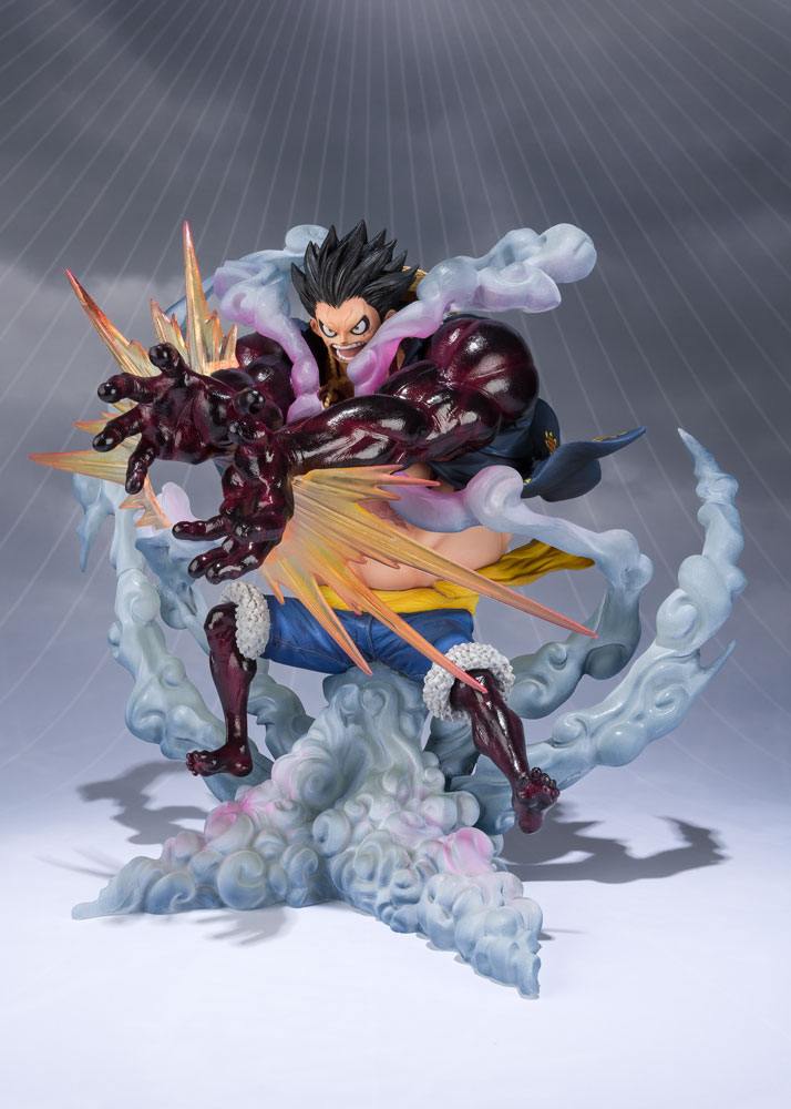 x_btn55114-6 One Piece FiguartsZERO PVC Statue Monkey D. Luffy Gear 4 Leo Bazooka Reissue 18cm - Image 1