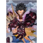 One Piece FiguartsZERO PVC Statue Monkey D. Luffy Gear 4 Leo Bazooka Reissue 18cm - Image 4