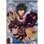 One Piece FiguartsZERO PVC Statue Monkey D. Luffy Gear 4 Leo Bazooka Reissue 18cm - Image 4