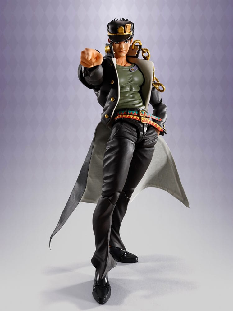 x_btn68794 JoJo´s Bizarre Adventure S.H.Figuarts Action Figure Jotaro Kujo 17cm - Image 1