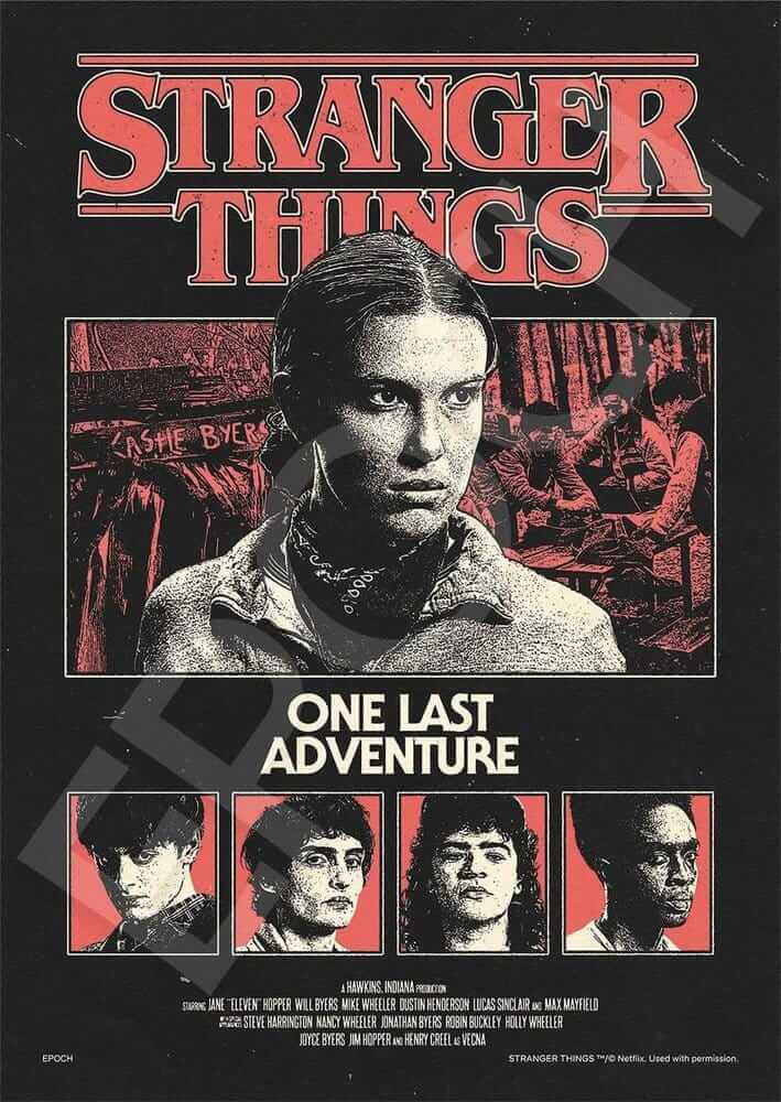 x_ep5281k Stranger Things puzzle - One Last Adventure 500pcs 18.2 x 25.7cm - Image 1
