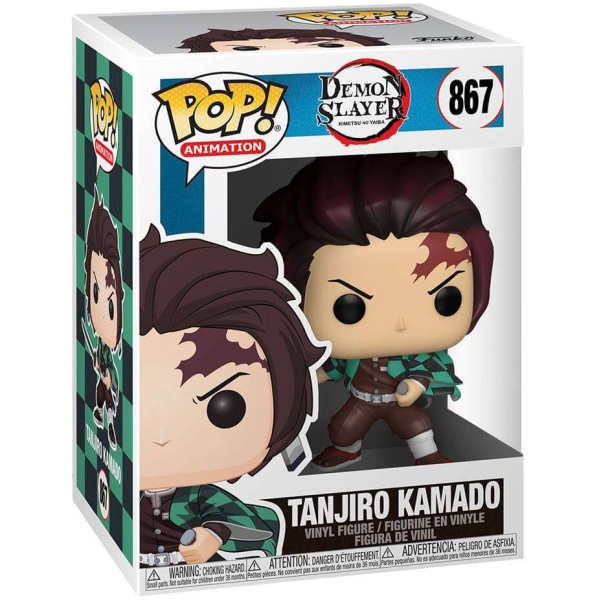 Funko POP! Demon Slayer: Kimetsu no Yaiba - Tanjiro Kamado #867
