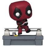 Funko POP! Deluxe Marvel: Deadpool - Deadpool on Bridge #1580 - Image 2
