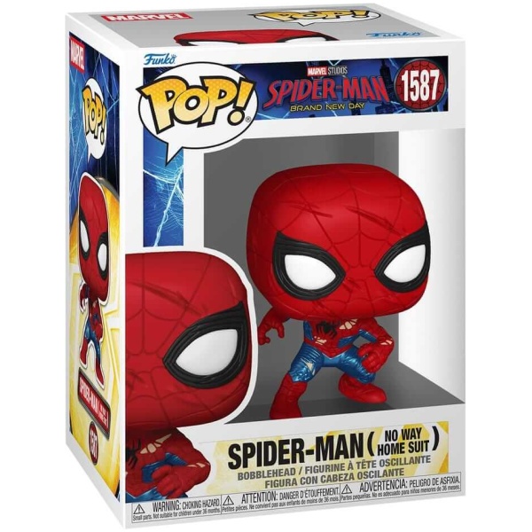 Funko POP! Marvel: Spider-Man Brand New Day - Spider-Man (Damaged Suit) #1587