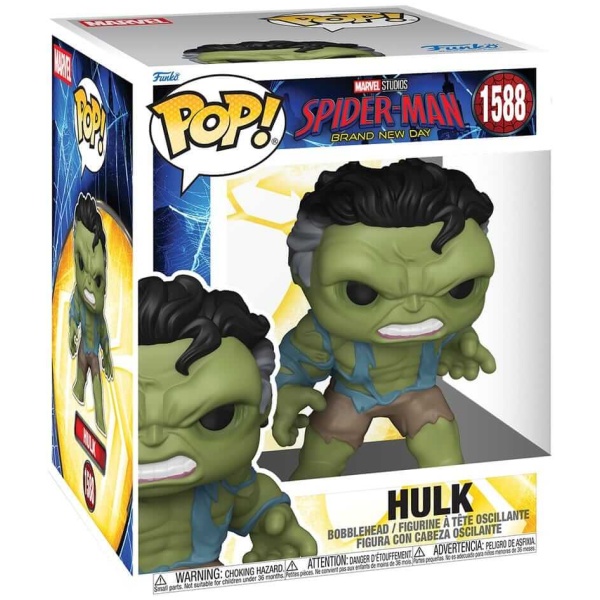 Funko POP! Marvel: Spider-Man Brand New Day - Hulk #1588 Supersized