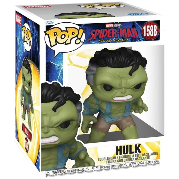 Funko POP! Marvel: Spider-Man Brand New Day - Hulk #1588 Supersized