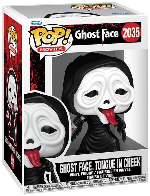 x_fk90385_a Funko POP! Ghost Face - Ghost Face with Tongue #2035 - Image 1