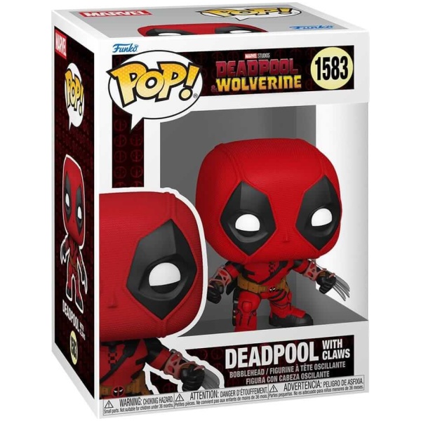 Funko POP! Marvel: Deadpool & Wolverine - Deadpool with Claws #1583