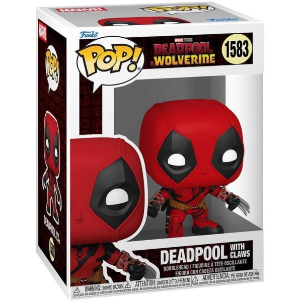 Funko POP! Marvel: Deadpool & Wolverine - Deadpool with Claws #1583