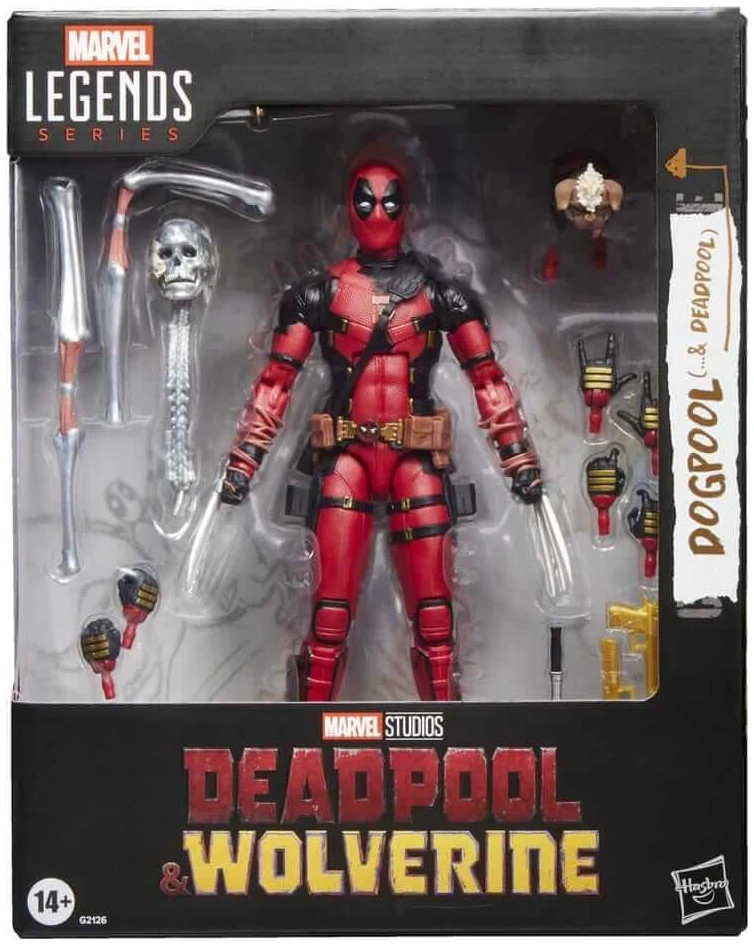 x_hasg2126_a Deadpool & Wolverine Marvel Legends Action Figure Dogpool & Deadpool 15cm - Image 1
