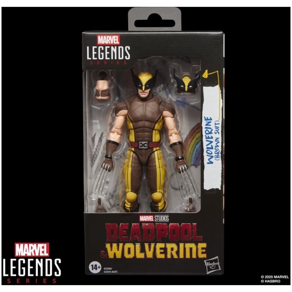 Deadpool & Wolverine Marvel Legends Action Figure Wolverine (Brown Suit) 15cm