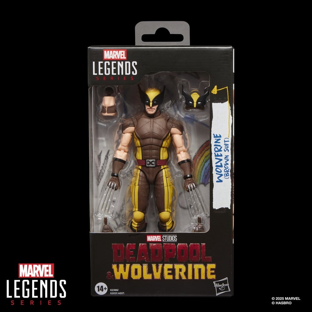x_hasg2366_k Deadpool & Wolverine Marvel Legends Action Figure Wolverine (Brown Suit) 15cm - Image 1