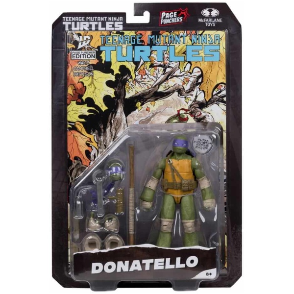 Teenage Mutant Ninja Turtles Page Punchers Action Figure Donatello 13cm