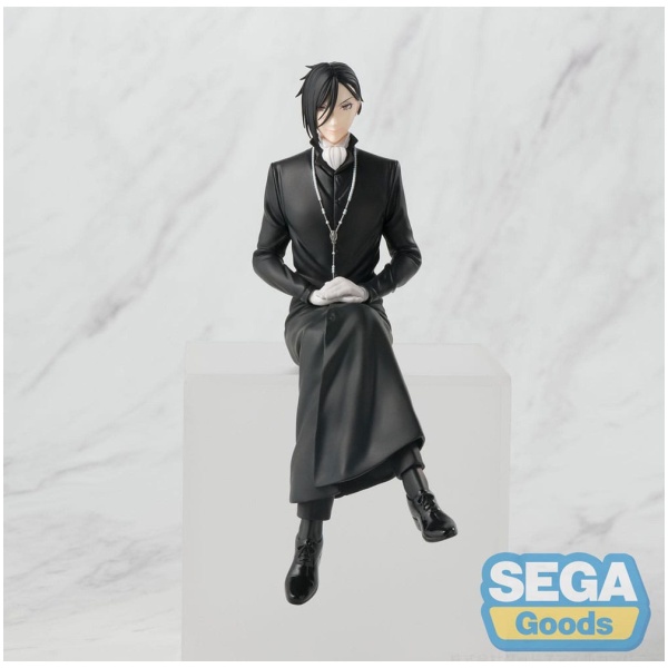Black Butler: Boarding School Arc PM Perching PVC Statue Sebastian Michaelis 16cm