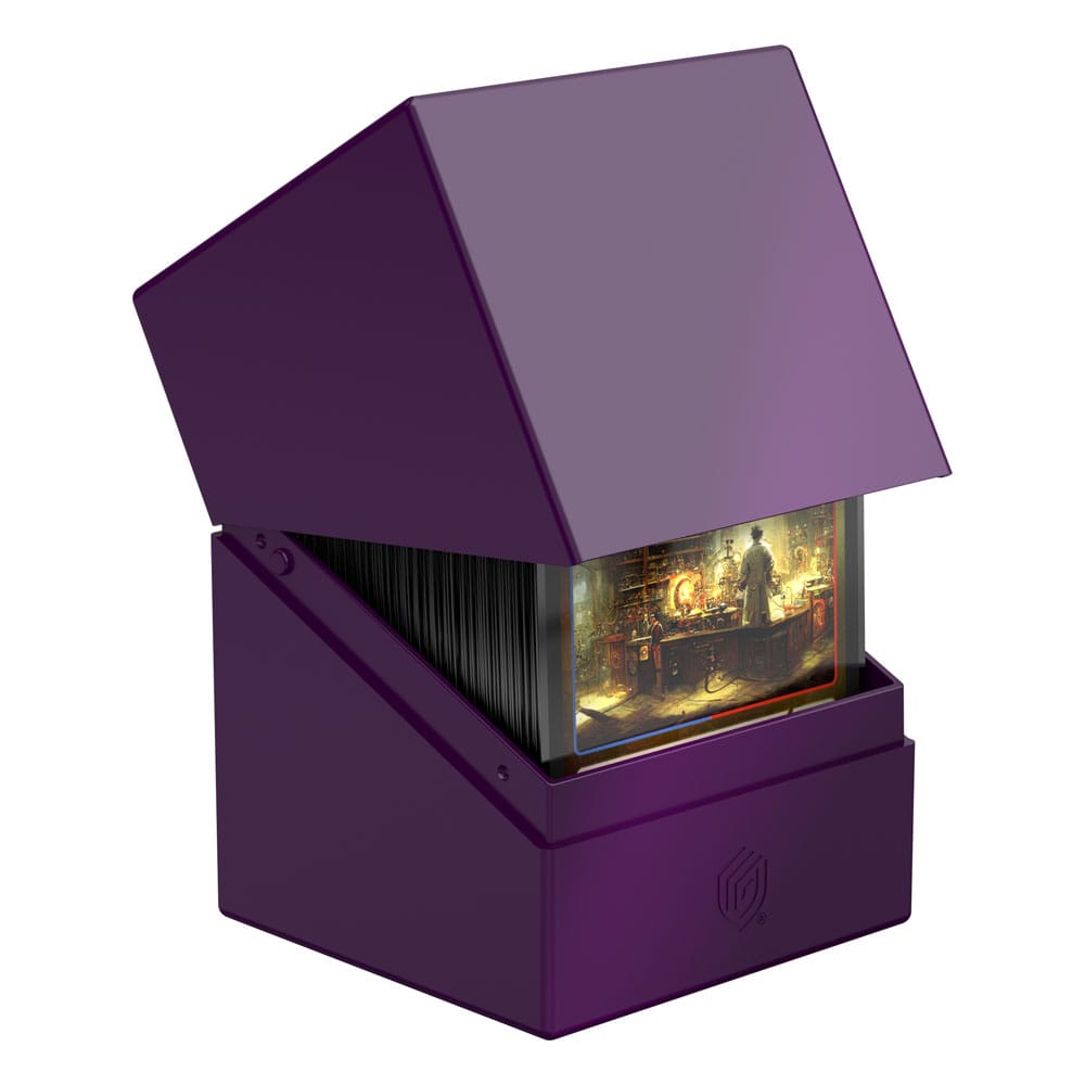 x_ugd-011422-003-00_a (1) Ultimate Guard Boulder 100+ Solid - Purple - Image 1