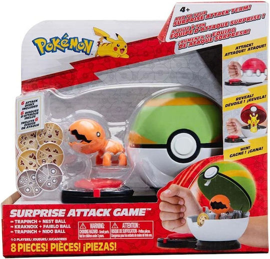 xlarge_20250116170739_7cc6baa3 Pokemon Surprise Attack – Trapinch with Nest Ball - Image 1