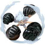 Banpresto World Collectable Figure: One Piece - Monkey D.Luffy (Gear5 GumGum) Statue 12cm