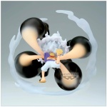 Banpresto World Collectable Figure: One Piece - Monkey D.Luffy (Gear5 GumGum) Statue 12cm - Image 4