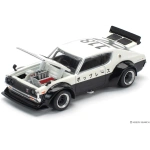 Nissan Skyline GT-R V8 Drift KPGC110 Kenmeri *NPA Style* black/white - pop race limited 1/64 - Image 3