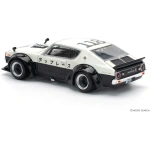 Nissan Skyline GT-R V8 Drift KPGC110 Kenmeri *NPA Style* black/white - pop race limited 1/64 - Image 4