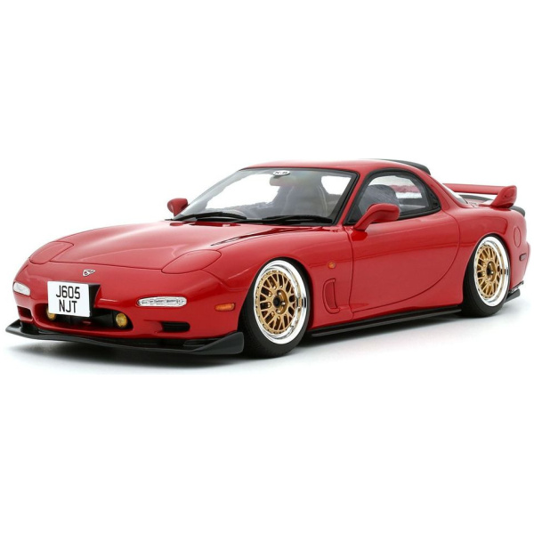 MAZDA RX7 KHYZYL SALEEM RED 2020 1/18