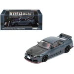 Top Secret Skyline GT-R BCNR33 Tokyo Auto Salon Hong Kong 2025 Stealth Gray - INNO MODELS 1/64 - Image 4