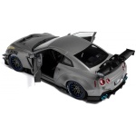 Nissan GT-R (R35) W/ Liberty Walk Body Kit 2.0 Silver 2023 1/18 - Image 2