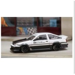 Toyota RWB AE86 black hood black/white - street warrior 1/64 limited edition