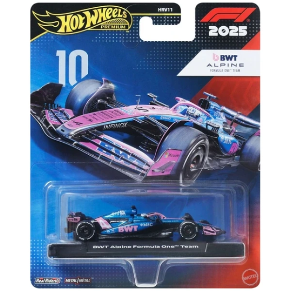 Mattel Hot Wheels Premium: F1 – BWT Alpine Formula One Team Vehicle