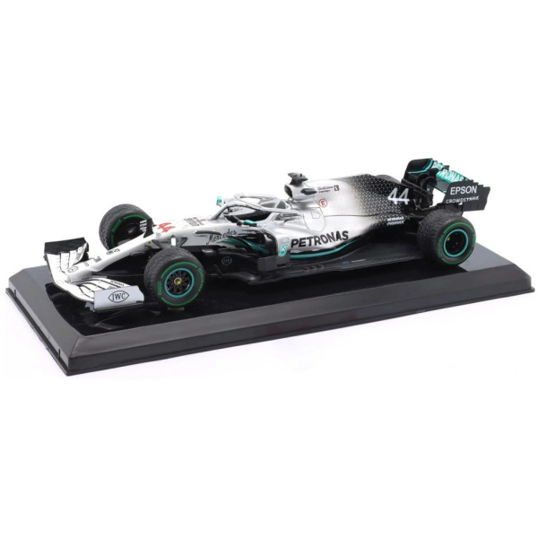 Mercedes-AMG F1 W10 EQ Power+ #44 L. Hamilton Pole Position German GP Hockenheim/Formula 1 World Champion 2019 (Blister Packaging) - Edicola 1/24
