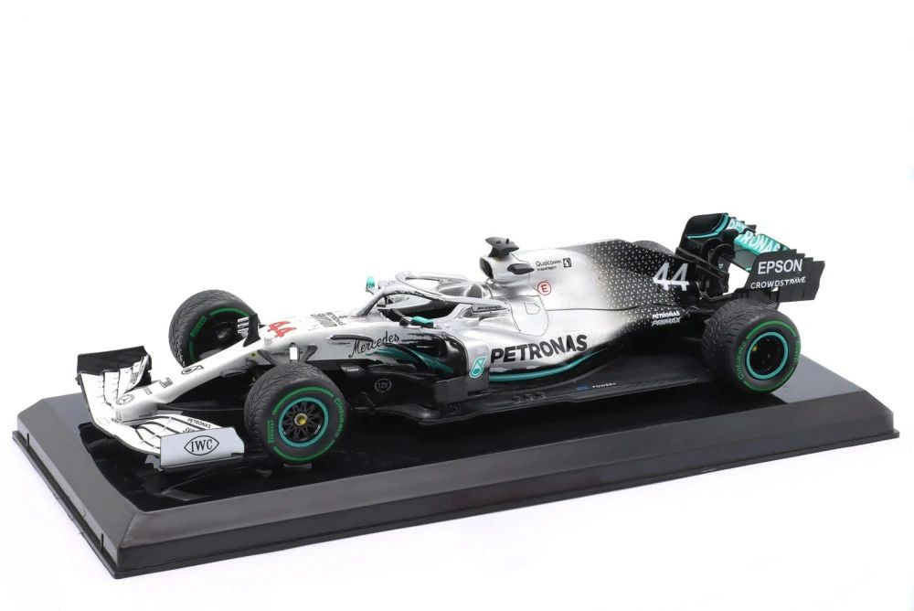 mw2ala0071 Mercedes-AMG F1 W10 EQ Power+ #44 L. Hamilton Pole Position German GP Hockenheim/Formula 1 World Champion 2019 (Blister Packaging) - Edicola 1/24 - Image 1