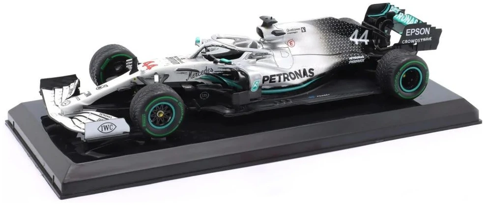 mw2ala0071 Mercedes-AMG F1 W10 EQ Power+ #44 L. Hamilton Pole Position German GP Hockenheim/Formula 1 World Champion 2019 (Blister Packaging) - Edicola 1/24 - Image 1
