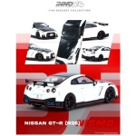 Nissan GT-R (R35) NISMO white - inno models 1/64