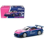 Mazda RX7 Re-Amemiya blue/pink - pop race limited 1/64