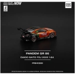Toyota Pandem GR 86 Daigo Saito FDJ 2022 pop race limited 1/64 - Image 2