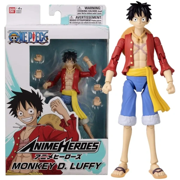 Anime Heroes: One Piece – Monkey D. Luffy Action Figure 17cm