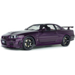 Nissan Skyline GT-R (BNR34) Z-TUNE, Midnight Purple, 1999 1/18