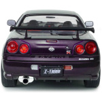Nissan Skyline GT-R (BNR34) Z-TUNE, Midnight Purple, 1999 1/18 - Image 4