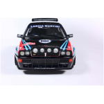 Lancia Delta HF Integrale #1 A.Sacco TRIBUTE TO BIASON Rallye Monte Carlo 1990 1/18 - Image 2