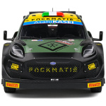 Ford Puma Rally 1 Black #7 Bertelli/Scattolin Rally New Zealand 2022 1/18 - Image 4