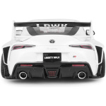 Toyota GR Supra Liberty Walk Body Kit White Pink 2025 1/18 - Image 5