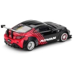 Toyota GR86 LB Nation *Advan* black/red 2025 - mini gt 1/64 - Image 3
