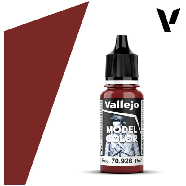 vallejo model color - red 18ml